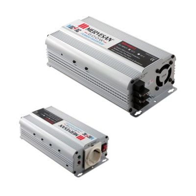 12V-24V 220V İnvertör / Çevirici 600W Mervesan MSI-60012