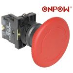 22mm Acil-Stop Bas-Çevir Kafa 60mm Kalıcılı ONPOW LAY5-ES642