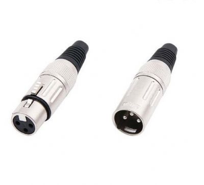 3 Pin Canon / XLR Jak Kablo Tipi (Takım)