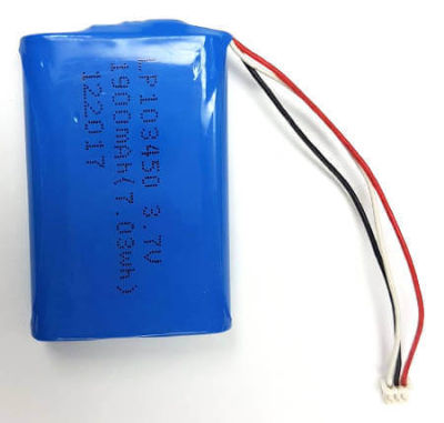 3.7V 1900mAh Lityum pil