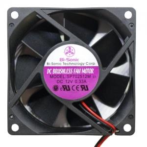 Bi-Sonic 70x70x15mm 12V Fan