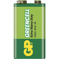 GP 9V Greencell Pil