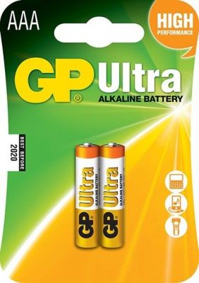 GP Ultra Alkalin İnce Kalem (AAA) 2'li