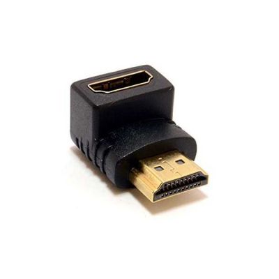 HDMI Dişi Erkek Çevirici Konnektör - 90 Derece HDMI Dirsek