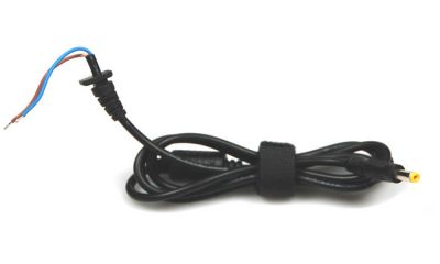 Hp Sarı Uç (4.8mm x 1.7mm) Notebook Laptop Adaptör DC Kablo - Siyah