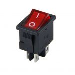 IC-119 Mini Işıklı Anahtar 4P