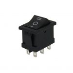 IC-123-6 Mini Işıksız Anahtar 6P ON-OFF-ON