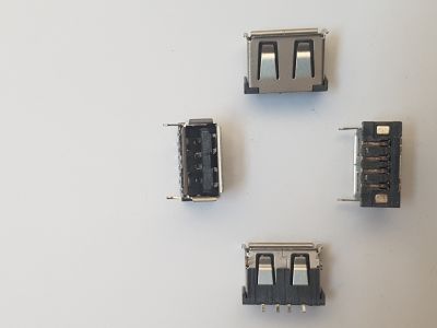 MS 044 USB 2.0 A Konnektör SMD Kısa