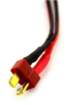 Plug Erkek Lipo Pil Şarj Kablosu 15 cm 12awg