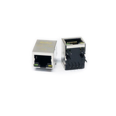 RJ45 Led + Bobinli Hanrun Ethernet Konnektörü - HR911105A