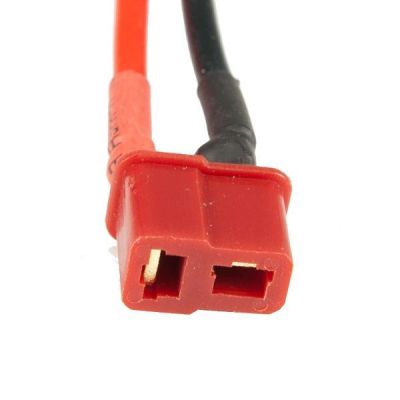 T-Plug Dişi Lipo Pil Şarj Kablosu 15 cm 12awg