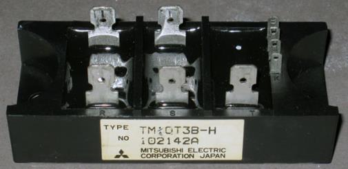 TM10T3B-H  20A - 800V - 3 fazli - Tristör Dogrultucu Modül 