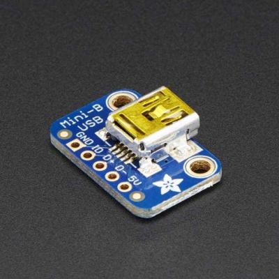 USB Mini-B Breakout Kartı - Çevirici