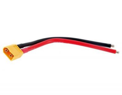 Xt60 Erkek Lipo pil Şarj Kablosu 15 cm 12awg